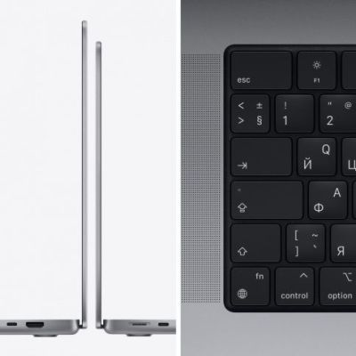 Фото 3 — Apple MacBook Pro 16" (M1 Max 10C CPU, 32C GPU, 2021) 32 ГБ, 512 ГБ SSD, Серый космос Z14V0008F