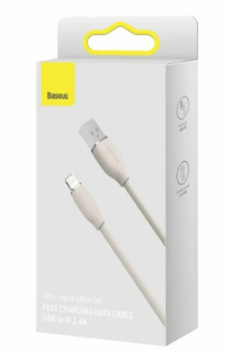 Фото 2 — Кабель Baseus Jelly Liquid Silica Gel USB to Lightning 