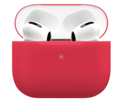 Фото 1 — Чехол силиконовый "vlp" Soft Touch Apple AirPods Pro, красный
