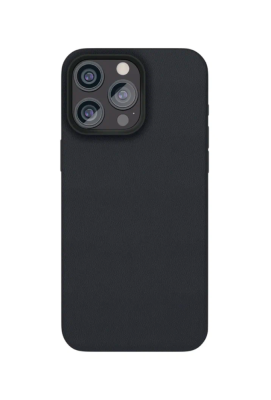 Фото 1 — Чехол защитный "vlp" Ecopelle Case Magsafe iPhone 15, черный