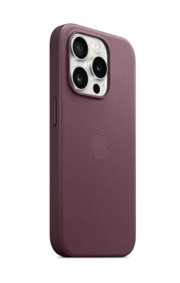 Фото 2 — Чехол защитный iPhone 15 Pro FineWoven Case with MagSafe Premium Mulberry