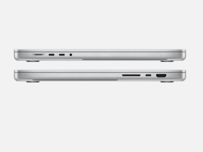 Фото 3 — Apple MacBook Pro 16" (M1 Max 10C CPU, 16C GPU, 2021) 32 ГБ, 1024 ГБ SSD, Серебристый MK1H3